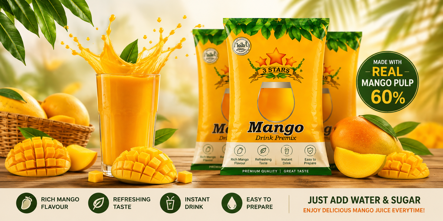 Talha Bilal Store Mango Pulp
