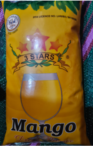 Customer-shared mango pulp photo