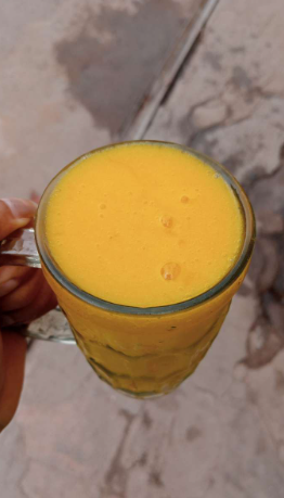Mango pulp photo shared by Anjum Shehzad